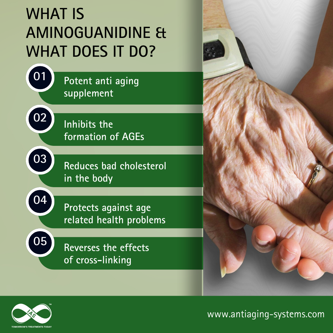 What is aminoguanidine and what does it do? | Antiaging Systems